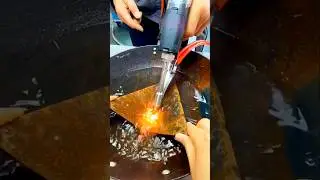 No Welding School Just Use Handheld Laser Welding Mechine. #laserwelding #shorts