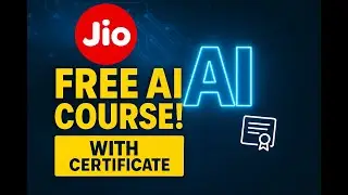 JIO 1 Month FREE AI Course | Free Registration + Certificate |