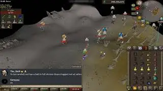 Snatching Full Ahrims (rod bait) infront of them