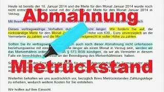 Mieter-zahlt-nicht-Hilfspaket - Teil 1: Mieter abmahnen. Mustertext - vermietershop.de