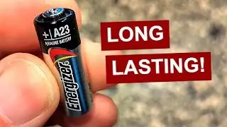 Review of A23 Energizer Batteries: GREAT SHELF LIFE!