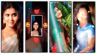 💙 New Trending Love Blur Shake Effect 😍 | Beautiful Girl Kannada Song Status | Alight Motion