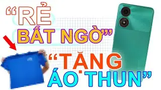 Mua thử review ZTE Blade A34 shopee, tiktokshop giá hơn 1 triệu, rẻ bèo còn được tặng áo thun !!!