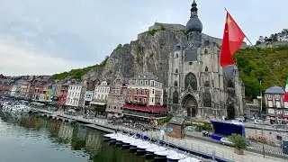 🛥 Cruising around the city of Dinant, Belgium 💕