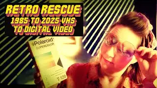 Спасение ретро! Конвертируем VHS-кассету 1985 года в современный цифровой формат 2025 года (перед...
