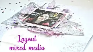 Tutorial layout mixed media secret letter 13 @rts