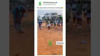 When matching is a problem 🤣🤣🤣🤣 #nysccamp #nysc #viralreelsシ