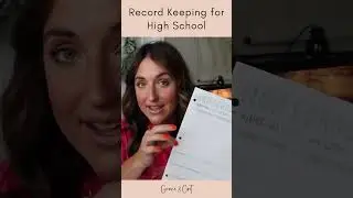 HOW TO KEEP RECORDS FOR COLLEGE AS A HOMESCHOOLER🙌🏻❤️