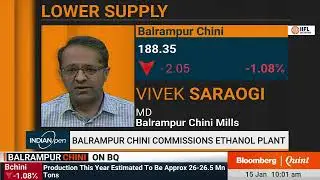 Balrampur Chini Mills&rsquo; MD On New Distillery & More