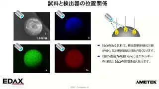 SEM+EDS分析の基礎、APEXソフトウェアの活用
