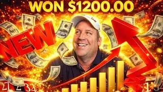 (WON $1200) MY NEW FAVORITE ROULETTE SYSTEM! #best #viralvideo #gaming #money #business #trending