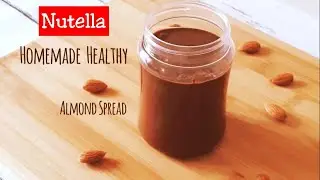 Homemade Nutella Receipe|Nutella without hazelnut|How to make Almond Nutella/Nocilla Recipe - Kids