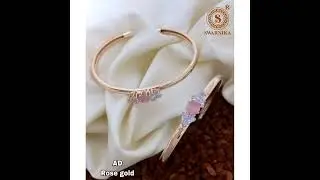 Rose gold Bangles . WhatsApp no +918301899046