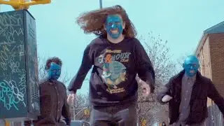 blue