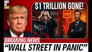 China FREEZES All U.S. Investments &mdash; Panic on Wall Street as $1 Trillion GONE Overnight!