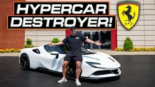 ПОЛУЧАЮ ДОСТАВКУ моего нового Ferrari SF90! *Уничтожитель гиперкаров*