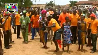 La population de Tohoun (Moyen-Mono) accueille le candidat Jean-Pierre Fabre
