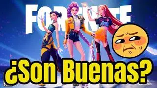 ¿VALE la PENA COMPRAR las SKINS de K-POP DEMON HUNTERS en FORTNITE? 🎶👹