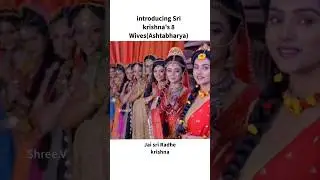 Introducing Sri krishna's 8 wives (Ashtabharya)