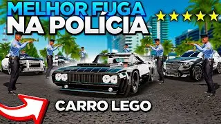 FUGA NA POL&Iacute;CIA COM O NOVO CARRO LEGO DO FLEX CITY