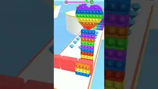 🙂😱 Fidget Rush Gameplay Walkthrough Android iOS | Pop It Challenge  #shorts #fidgetrush #subscribe