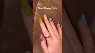 ✨Diseny Princess Nails✨ #nails #abs #disney #nailart #fyp