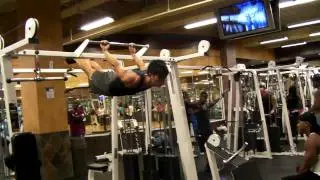 Some Bar Freestyling in the Gym