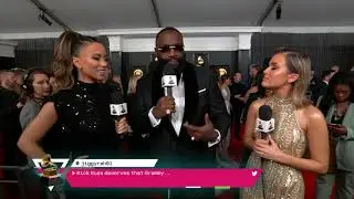 Rick Ross Red Carpet Interview | 2020 GRAMMYs