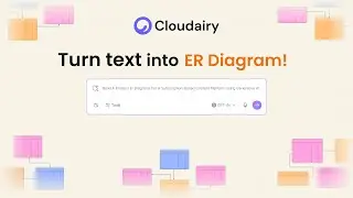 Generate ER Diagrams in Seconds! | Cloudairy AI Tutorial
