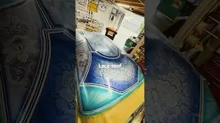Watch Me Paint a Classic Lace Roof | Candy, Flake & Custom &rsquo;50s Cadillac Style