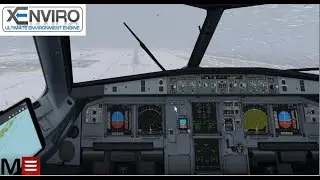 Micslmn Trying xEnviro Again! | New York Snow Storm Arrival & Landing