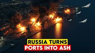 BREAKING: Russia Attack Key Port Infrastructure in Odessa!