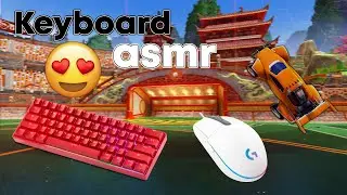 Rocket league keyboard and mouse asmr (no talking) pt. 2