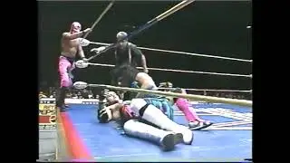 Konnan/Rey Misterio Jr vs Jerry Estrada/Juventud Guerrera (AAA September 14th, 1996)