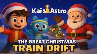 Kai & Astro Save Christmas! 🎅✨ The Great Christmas Train Drift Adventure