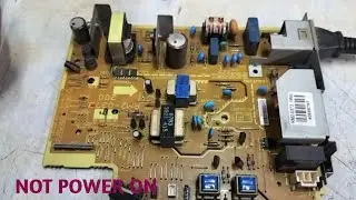 Hp laserjet 1020 printer No power problem solution | Hp 1020 laserjet printer power board repair 