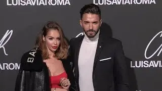 Nabilla Benattia, Thomas Vergara at CR Fashion Book x LuisaViaRoma Photocall