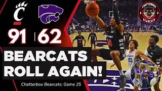 Can The Bearcats Sneak Back on NCAA Tournament Bubble? | Cincinnati Destroys Kansas State Highlights
