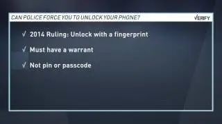 Verify: Can police force you to unlock your phone?