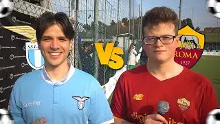 SICKWOLF VS SESPO 🔥 INTERVISTA DOPPIA pre DERBY DEGLI YOUTUBER X (Roma-Lazio) ⚽️