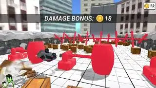Gameplay Online Obstacle Course Car Game