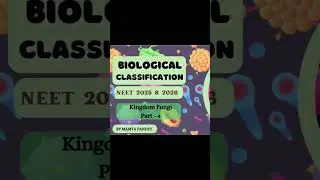 Biological classification #kingdomfungi#neet2024 #neet2025#motivation #crackneet2024#fypシ #fypviral