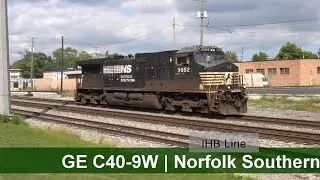 GE C40-9W Norfolk Southern Traveling Solo