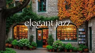 CAFE JAZZ AMBIENCE | RELAXING TERRACE COFFEE TIME ☀️☕ | OUT