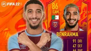 86 Sa&iuml;d BENRAHMA FIFA 22 PLAYER REVIEW FEATURED HEADLINER SBC IS IT REALLY WORTH IT?