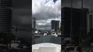 Ft. Lauderdale waterways #florida #boat #miami #ftlauderdale #timelapse