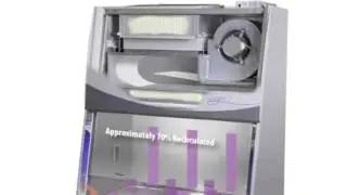 Airflow in a Class II, A2 Purifier&reg; Logic&reg;+ Biological Safety Cabinet