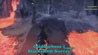 ESO Coldharbour I Blacksmith Survey, Location, The Elder Scrolls Online, Coldharbour 1