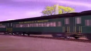 Strasburg 475 And BM&R 425 Pulls A 19-Car Passenger Train