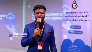 James Praise @ Lagos Executive Cloud Technology Summit ​⁠@amazonwebservices @cil_teams @cil_academy
